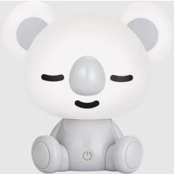 Zuma Line Koala lampada da notte per bambini 1x3 W grigio KDR-611-GR