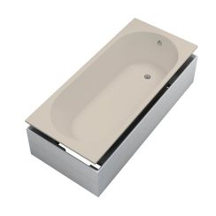 Schedline Artemis Cashmere Mat SET vasca da bagno con supporto 180x80 cm 3WSP.AS1P-18080/PK/MG