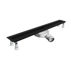 Schedline Slight Flow Low canalina lineare 70 cm nero SOLBSN-70035C
