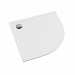 Schedline Libra White Mat piatto doccia semicircolare 90x90 cm bianco 3SP.L1O-9090/B/MG