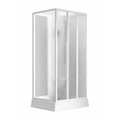 Ravak Supernova box doccia con piatto doccia 80x80 cm quadrato bianco lucida/ 83644112ZG