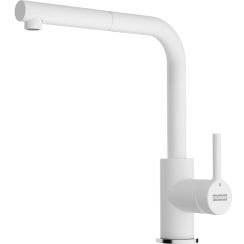Franke Lina L rubinetto da cucina verticale bianco 115.0728.485