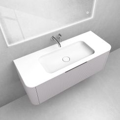 Set armadietto Oltens Hamnes 60025900, lavabo Oltens Hamnes 40215900
