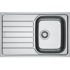 Franke Spark lavello in acciaio 78x50 cm acciaio 101.0712.233