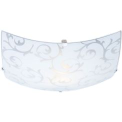 Globo Lighting Cedric plafoniera 1x60 W bianco 40980