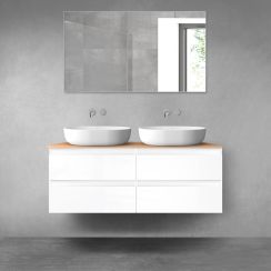 Set armadietto Oltens Vernal 60002000, piano sopra armadietto Oltens Vernal 63019060