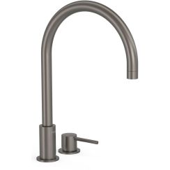 Tres Study Exclusive rubinetto per lavabo verticale grafite 26110501GR