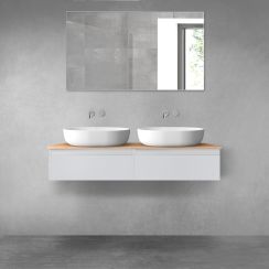 Set armadietto Oltens Vernal 60009700, piano sopra armadietto Oltens Vernal 63019060