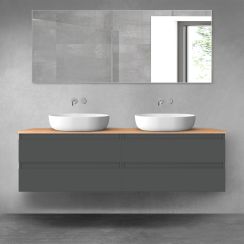 Set armadietto Oltens Vernal 60001400, piano sopra armadietto Oltens Vernal 63020060