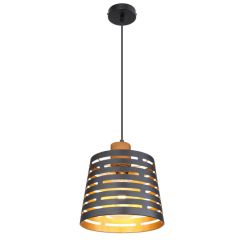 Globo Lighting Ablona lampada sospesa 1x60 W nero 15451H