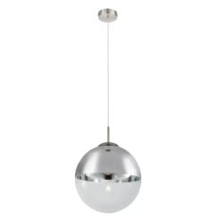 Globo Lighting Varus lampada sospesa 1x40 W trasparente 15853