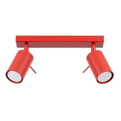 Sollux Lighting Ring lampada da soffitto 2x10 W rosso SL.2190