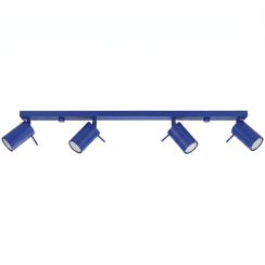 Sollux Lighting Ring lampada da soffitto 4x10 W blu SL.2169