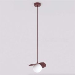 Emibig Flora lampada sospesa 1x8 W opale 1761/1