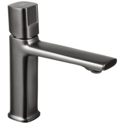 Laveo Tores rubinetto per lavabo verticale grafite BVT_922D