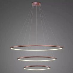 Altavola Design Ledowe Okręgi lampada sospesa 1x68 W oro rosa LA075/P_80_in_4k_rose_gold
