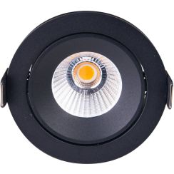 MaxLight Cyklop lampada da incasso 1x12 W nero H0095 4000K