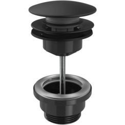 Roca Aqua tappo per lavabo nero A5054033NB