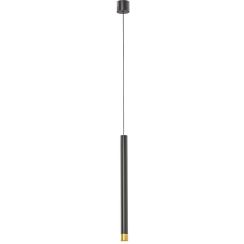 Open Design Q I Nero/Gold 60 lampada sospesa 1x3.5 W nero-oro OR85129
