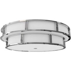 Open Design Piano PL Cromo 80 plafoniera 6x15 W bianco-cromo OR85747