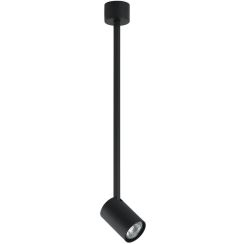 Open Design Tuka Nero L lampada da soffitto 1x8 W nero OR84245