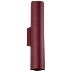 Sollux Lighting Lagos lampada da parete 2x10 W borgogna SL.2083