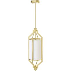 Open Design Zundo Old Gold 20 lampada sospesa 1x15 W bianco-oro OR85860