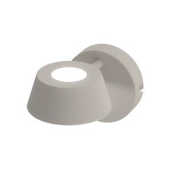 Open Design Timo Parette Toupe CCT lampada da parete 1x6 W grigio OR86546