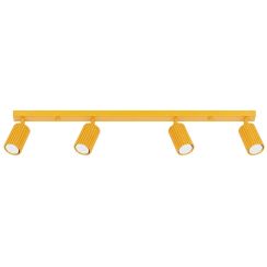 Sollux Lighting Karbon lampada da soffitto 4x10 W giallo SL.2361