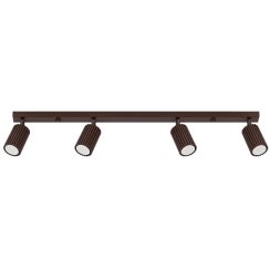 Sollux Lighting Karbon lampada da soffitto 4x10 W marrone SL.2375