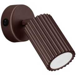 Sollux Lighting Karbon lampada da parete 1x10 W marrone SL.2370