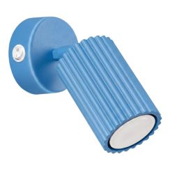 Sollux Lighting Karbon lampada da parete 1x10 W blu SL.2377