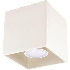 Sollux Lighting Quad lampada da soffitto 1x10 W beige SL.2105