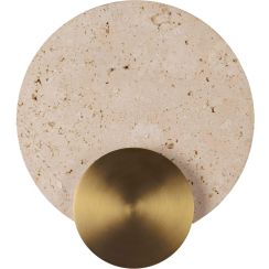 MaxLight Travertino lampada da parete 1x10 W oro W0480