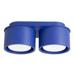 Sollux Lighting Modo lampada da soffitto 2x10 W blu SL.2459