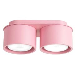 Sollux Lighting Modo lampada da soffitto 2x10 W rosa SL.2467