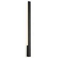 MaxLight Kaprun lampada da parete 1x12 W nero W0459