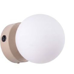 Sollux Lighting Yoli lampada da parete 1x8 W marrone SL.2237