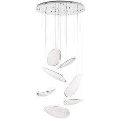 MaxLight Empire lampada sospesa 1x121 W cromo P0634D