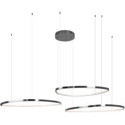 MaxLight Cayenne lampada sospesa 1x130 W nero P0663D