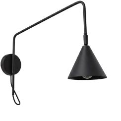 Sollux Lighting Nox lampada da parete 1x10 W nero SL.2492