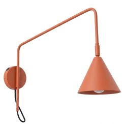Sollux Lighting Nox lampada da parete 1x10 W rosso SL.2496
