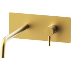 Paffoni Light rubinetto per lavabo da incasso oro LIG106HGSP