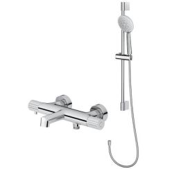 Set rubinetto per vasca e doccia Cersanit Zen S951-563, set doccia Cersanit Zen S951-856