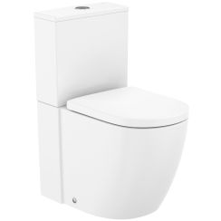 Set WC monoblocco Roca Meridian A342747S00, sistema di scarico WC Roca Meridian A341742000, A801F92001