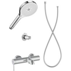 Set rubinetto per vasca e doccia Roca Ona A5A029EC00, doccetta Roca Plenum A5B8114C00, A5B1350C00, A5B2118C00