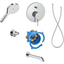 Set rubinetto per vasca e doccia Roca Ona A5A0B9EC00, corpo incasso Roca A525869403, A5A089EC00, A5B8114C00, A5B5250C00, A5B2118C00