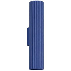 Sollux Lighting Karbon lampada da parete 2x10 W blu SL.2317