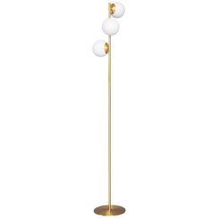 Goldlux Bianca lampada da terra 3x12 W bianco-oro 341662