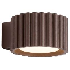 Sollux Lighting Aura lampada da parete 1x8 W marrone SL.2626